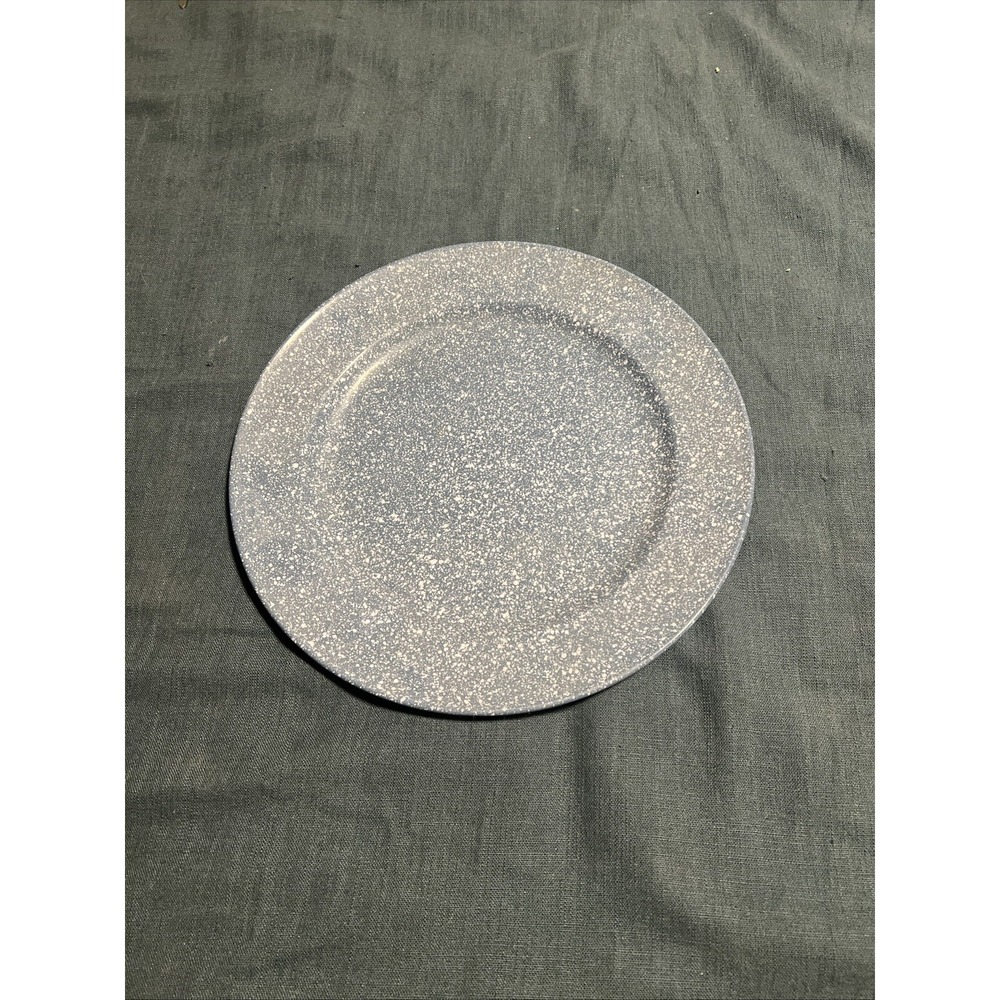 Mikasa Ultrastone Country Blue CU501 (1) 12 3/4" Round Platter / Chop Plate